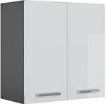 Vicco H&auml;ngeschrank R-Line, Wei&szlig; Hochglanz, 60 cm, zur freien Kombination...