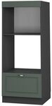 Vicco Mikrowellenschrank Fame-Line, Gr&uuml;n-Gold Landhaus, 60 cm offen, zur...