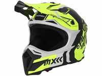 Acerbis Profile 5 Motocross Helm (Black/Neon Yellow,XS (53/54))