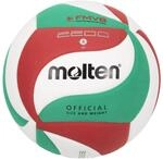 Molten VM2200 Volleyb&auml;ll, White/Green/Red, 5