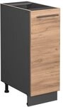 Vicco Apothekerschrank Fame-Line, Goldkraft Eiche, 30 cm ohne Arbeitsplatte, zur