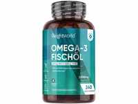 Omega 3 Kapseln - 2000mg Fischöl mit 1100mg Omega-3, 660mg EPA & 440mg DHA pro...