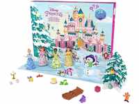 Mattel Disney Princess Adventskalender - 24 Türchen mit Geschenken rund um beliebte