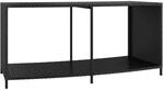 vidaXL Outdoor Regal 2 STK., Whirlpool Regal mit viel Stauraum, Whirlpool Ablage mit