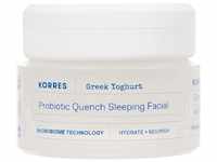 KORRES GREEK YOGHURT Beruhigende probiotische Nachtcreme für das Gesicht,