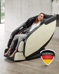 WELCON Prestige II 3D Massagesessel Zero Gravity W&auml;rme Schwarz-Wei&szlig; | Sessel...