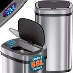 Monzana&reg; Sensor M&uuml;lleimer K&uuml;che 58 L Automatik mit Bewegungssensor