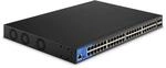 Linksys LGS352MPC-EU 48-Port Gigabit-Netzwerk-PoE+-Switch, 740 W, 4