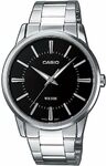 Casio MTP1303PD1AVEG Schwarz Silber