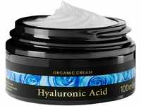 Hyaluron Creme Gesicht hochdosiert 100ml mit Hyaluronsäure + BIO Aloe Vera +...