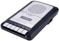 Reflexion CCR8014, Tragbarer Kassettenrecorder mit One Touch Aufnahme, AUX-IN,
