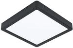 EGLO LED Deckenleuchte Fueva 5, L x B 21 cm, 1 flammige Aufbauleuchte aus Stahl und