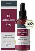 Bio Astaxanthin Tropfen, 8mg Astaxanthin pro Tagesdosis, Hochdosiert & Vegan - 100%