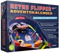 FRANZIS 67210 - Retro Flipper Adventskalender, In 24 Tagen zum eigenen, voll