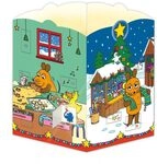 TR&Ouml;TSCH - Windlicht Adventskalender "Die Maus" - Weihnachtskalender mit 24