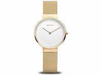 BERING Damen Uhr analog Quarz mit Milanaise-Armband 14531-334