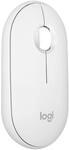 Logitech Pebble Mouse 2 M350s schlanke kabellose Bluetooth-Maus, mobil, leicht,