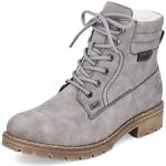 Rieker Damen Schn&uuml;rstiefeletten Y9125, Frauen Stiefeletten, wasserabweisend,