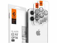 Spigen Glas.tR EZ Fit Optik Pro Kameraschutz kompatibel mit iPhone 15 Pro,...