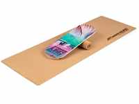 BoarderKING Indoorboard - Balance Board für Indoor-Surfen und Skaten,