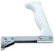 F. DICK Rippenzieher (Rostfrei, 14mm Klinge, Kunststoffgriff) 90420000, Wei&szlig;
