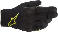 Alpinestars Motorradhandschuhe S Max Drystar Gloves Black Yellow Fluo,