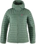 Fj&auml;llr&auml;ven Damen Expedition L&auml;tt Hoodie Jacke, Patina Green, XS