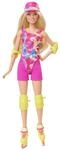 BARBIE The Movie, Margot Robbie - Skating Puppe mit Neon-Outfit,