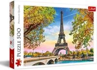 Trefl, Puzzle, Romantisches Paris, 500 Teile, Premium Quality, f&uuml;r Erwachsene und
