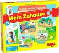 HABA 306524 - Meine ersten Puzzles &ndash; Mein Zuhause, Puzzle ab 2 Jahren, Bunt