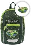 Step by Step Rucksack-Set KIGA MINI &bdquo;Dino Nilo, gr&uuml;n, ergonomischer Rucksack...