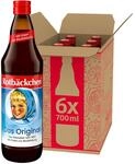 ROTB&Auml;CKCHEN Das Original 6er Pack (6 x 700 ml). Saft aus 99 % Mehrfruchtsaft, 1 %