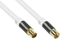 Good Connections GC-M2041 SmartFLEX TV Antennenkabel, 1 m, IEC/Koax Stecker an