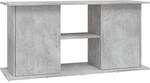 vidaXL Aquariumst&auml;nder Betongrau 121 x 41 x 58 cm Holzwerkstoff