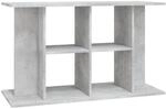 vidaXL Aquariumst&auml;nder Betongrau 100 x 40 x 60 cm Holzwerkstoff