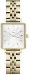 Rosefield The Boxy XS Damenuhr &ndash; Goldarmband &ndash; Damen Uhr mit Wei&szlig;em Zifferblatt