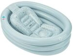 Babymoov Aufblasbare Badewanne Aquadots, mit Einsatz f&uuml;r Neugeborene, 68 x 40cm, als
