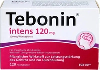 PZN-DE 08692575, Dr. Schwabe Tebonin intens 120 mg Filmtabletten 120 St., Grundpreis: