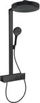 hansgrohe Rainfinity - Duschsystem mit Thermostat, Brausekopf 360mm, Regendusche mit