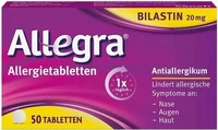 PZN-DE 18113578, Sanofi Allegra Allergietabletten 20mg 50 St., Grundpreis: &euro;