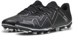 PUMA Herren Future Play Fg/Ag Fussballschuh, Schwarz Silber, 44.5 EU