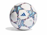 adidas Unisex Kinder Ball (Laminated) UCL LGE J350, Top:White/Silver Met./Bright