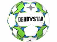 Derbystar Unisex – Erwachsene Fußball Junior Light V23 Weiß/Grün/Blau Größe 5