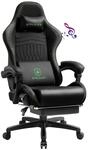GTPLAYER Gaming Stuhl, Ergonomischer Gaming Sessel Schreibtischstuhl PC Gamer Racing