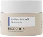 Biodroga Gesichtspflege 24h Creme Gel 50 ml &ndash; Feuchtigkeitscreme Moisture Pflege
