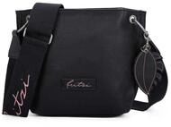 Fritzi aus Preussen Fritzi03 Eco Black Crossbody Damen Umh&auml;ngetasche Handtasche