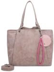 Fritzi aus Preussen Fritzi42N Vintage Taupy Shopper Kunstleder Damen Handtasche