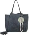 Fritzi aus Preussen Fritzi42N Vintage True Blue Shopper Kunstleder Damen Handtasche