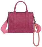 Fritzi SquareN Vintage True Berry Crossbody Kunstleder Damen Umh&auml;ngetasche
