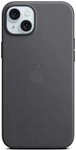 Apple iPhone 15 Plus Feingewebe Case mit MagSafe &ndash; Schwarz...